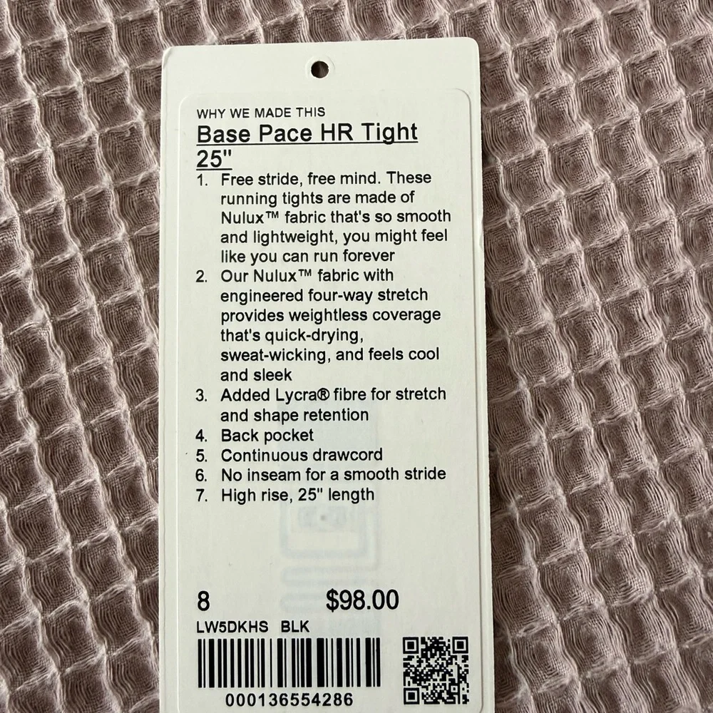 Lululemon Athletica Black Leggings - Picture 7 of 7